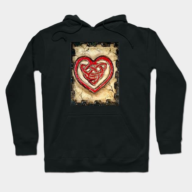 Brave Heart ❤️ Celtic Knots Hoodie by ArtisticEnvironments